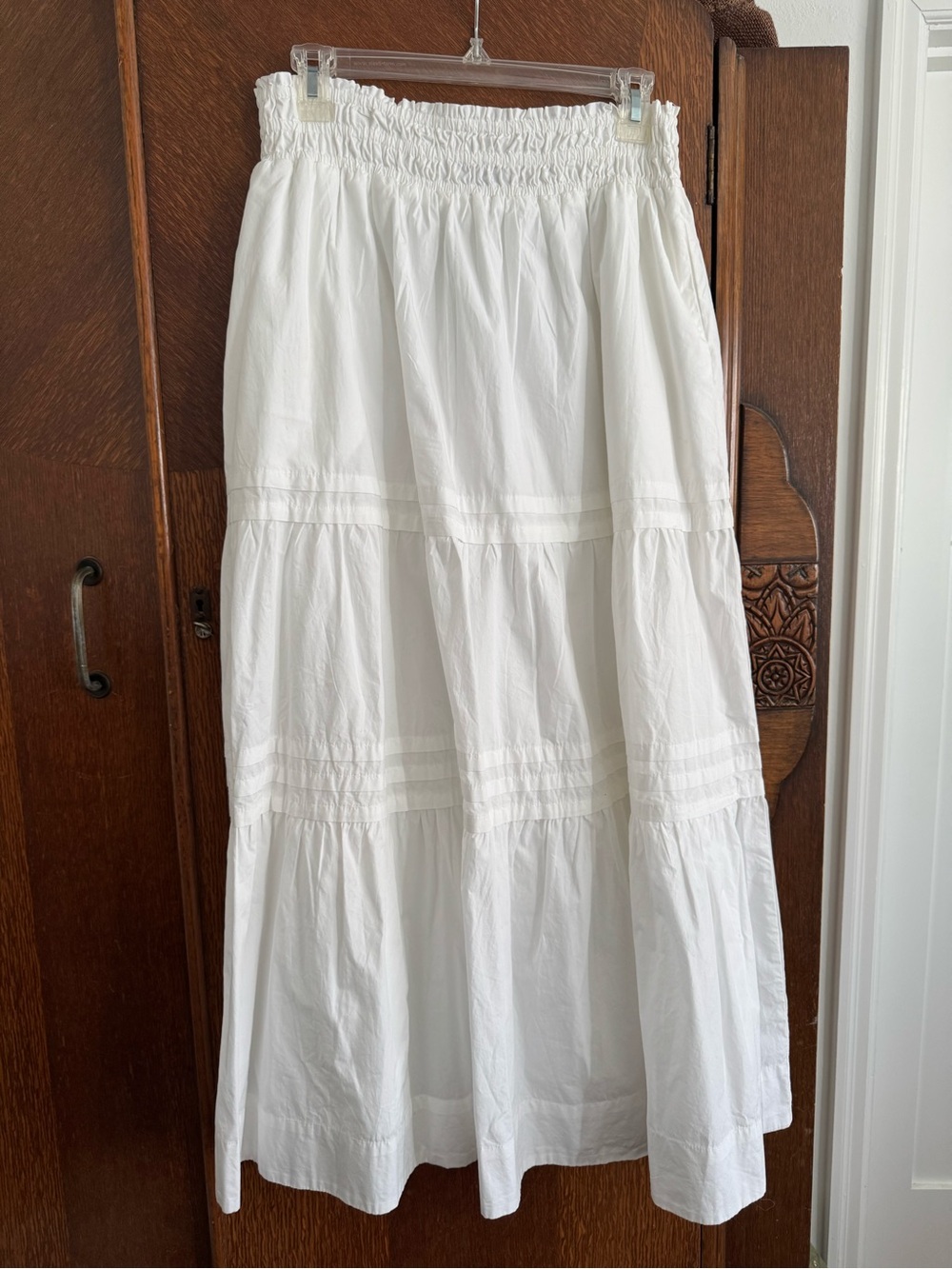 Quince Cotton Tiered Skirt